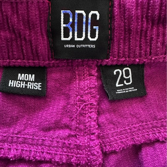 Urban Outfitters BDG Mom High Rise Corduroy Pants - Picture 7 of 8